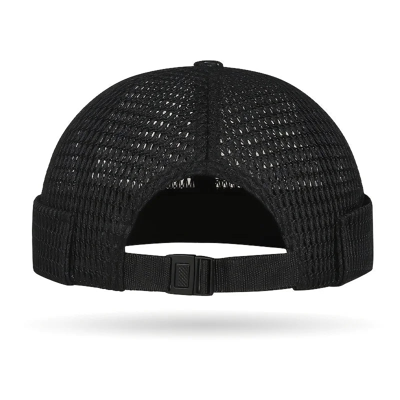 Outdoor Sport Cap Breathable Mesh Melon Hip-Hop Hat