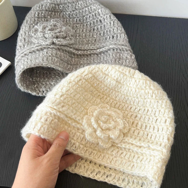 Women's Autumn Winter Item Fashion Warm Cold Pullover Hats