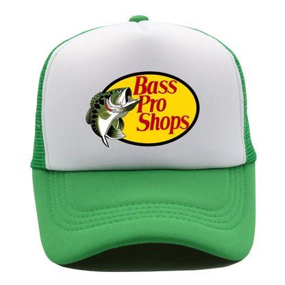 Fashion Fish Trucker Caps Men Funny Fishing Printing Hat Baseball Cap
