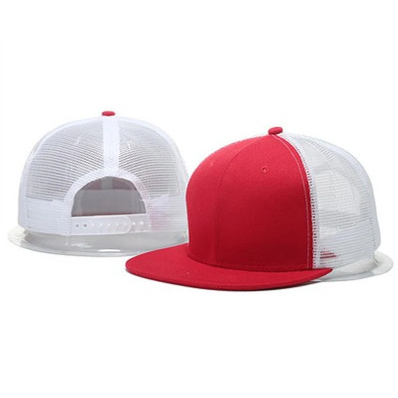 Simple and Fashionable New Light Plate Mesh Hat Street Hip Hop Hat Outdoor Leisure Sports