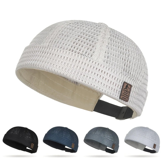 Outdoor Sport Cap Breathable Mesh Melon Hip-Hop Hat