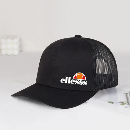 Breathable Mesh Baseball cap with Ellessss Print Sports