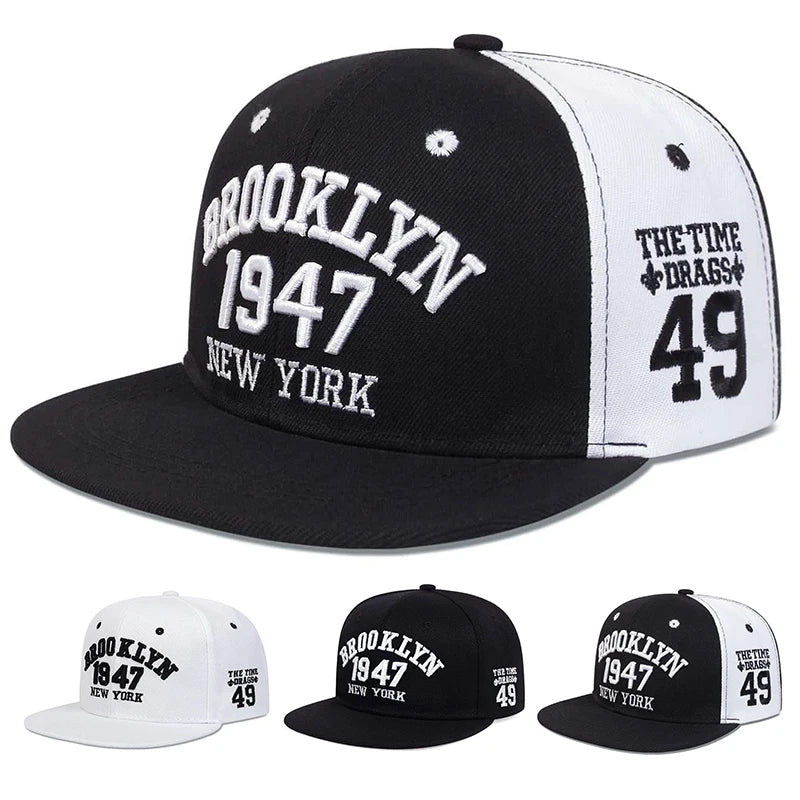 Unisex Brooklyn Embroidery Hip-hop Hats Spring Autumn