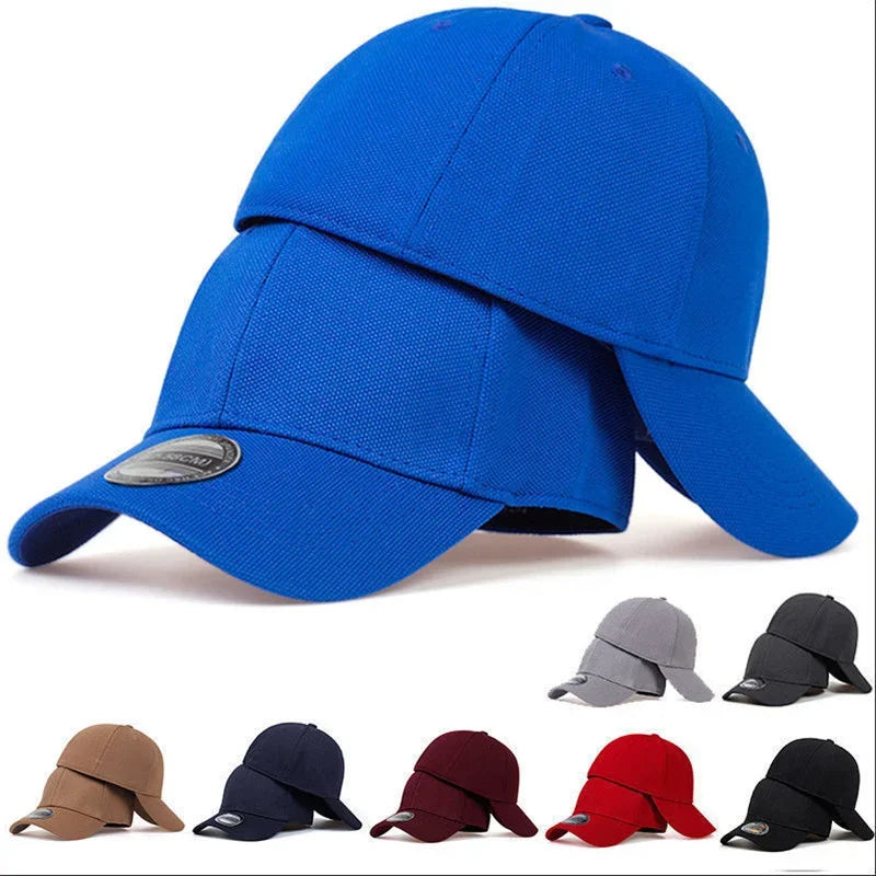 High Quality Baseball Cap Fitted Closed Full Cap Outdoor Breathable Sports Sun Trucker Hat Gorras Hombre