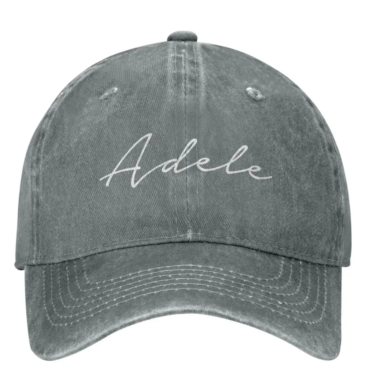 Adele Baseball Caps Outfit Casual Distressed Denim Washed Snapback Dad Hat