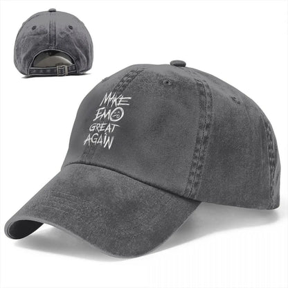 Make Emo Great Again Young Outdoors A Baseball Cap