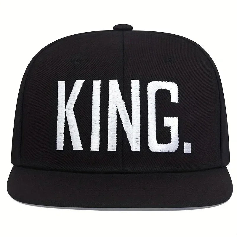 Unisex King Letter Embroidery Hip-hop Hats Spring And Autumn