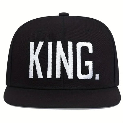Unisex King Letter Embroidery Hip-hop Hats Spring And Autumn
