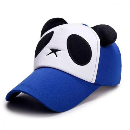 Summer Cute Panda Baseball Caps For Men Women Cotton Hip Hop Sun Protection Boys Girls Outdoor