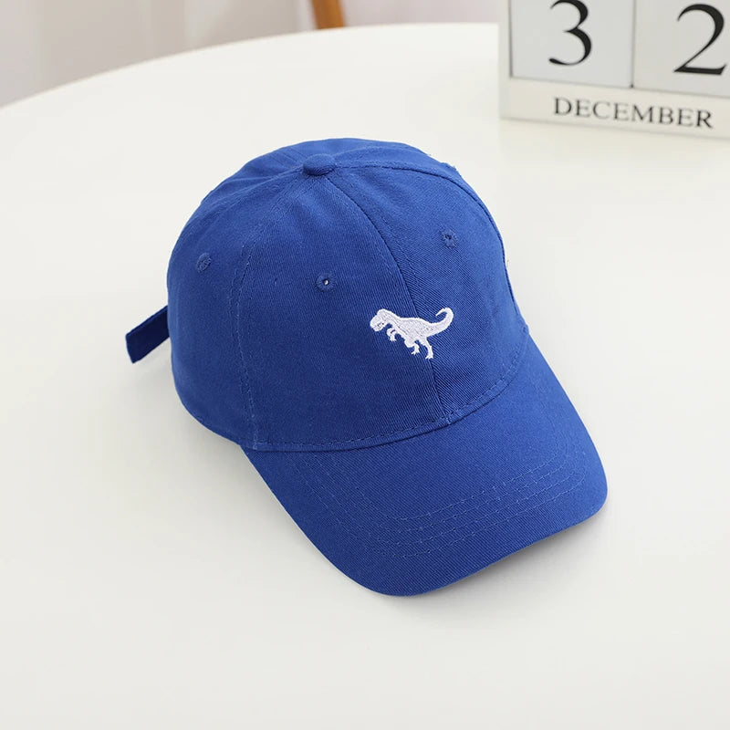 Dinosaur Embroidered Children's Baseball Cap Summer Caps Boys Girls
