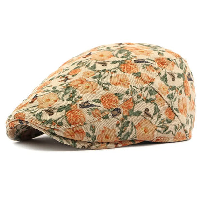 Newsboy Caps Flat Peaked Cap Girl And Women Painter Beret Hats