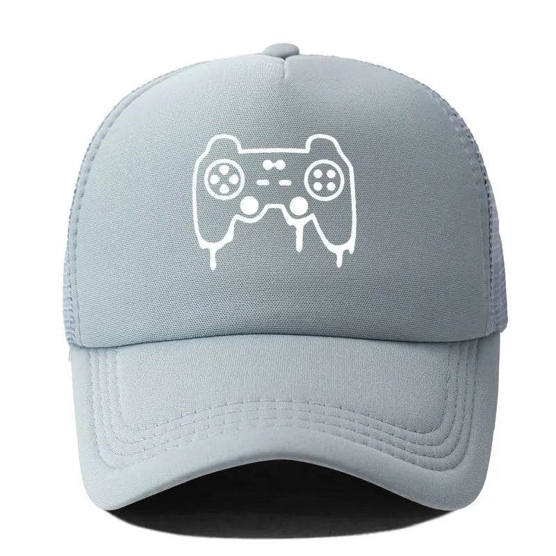 Game Console Printed Baseball Cap