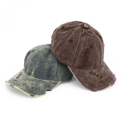 New Vintage Washed Distressed Baseball Cap