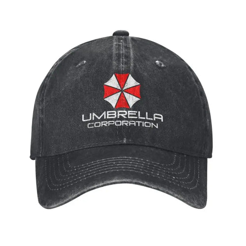 Umbrella Corporation Baseball Cap Men Women Baseball Caps Retro Distressed Denim Snapback