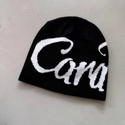 White Carat 2025 Winter Warm Caps Y2K Beanies Hats