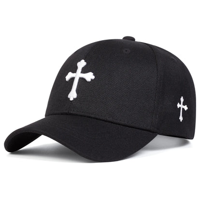 Unisex Alien Cross Embroidery Side Nyc New Work Baseball Caps Spring and Autumn