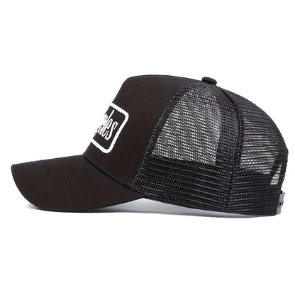 Unisex Los Angeles Print Baseball Net Caps Spring and Summer