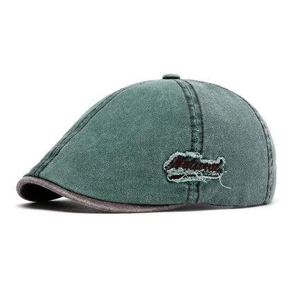 Summer Cotton Newsboy Caps For Men Hats Berets