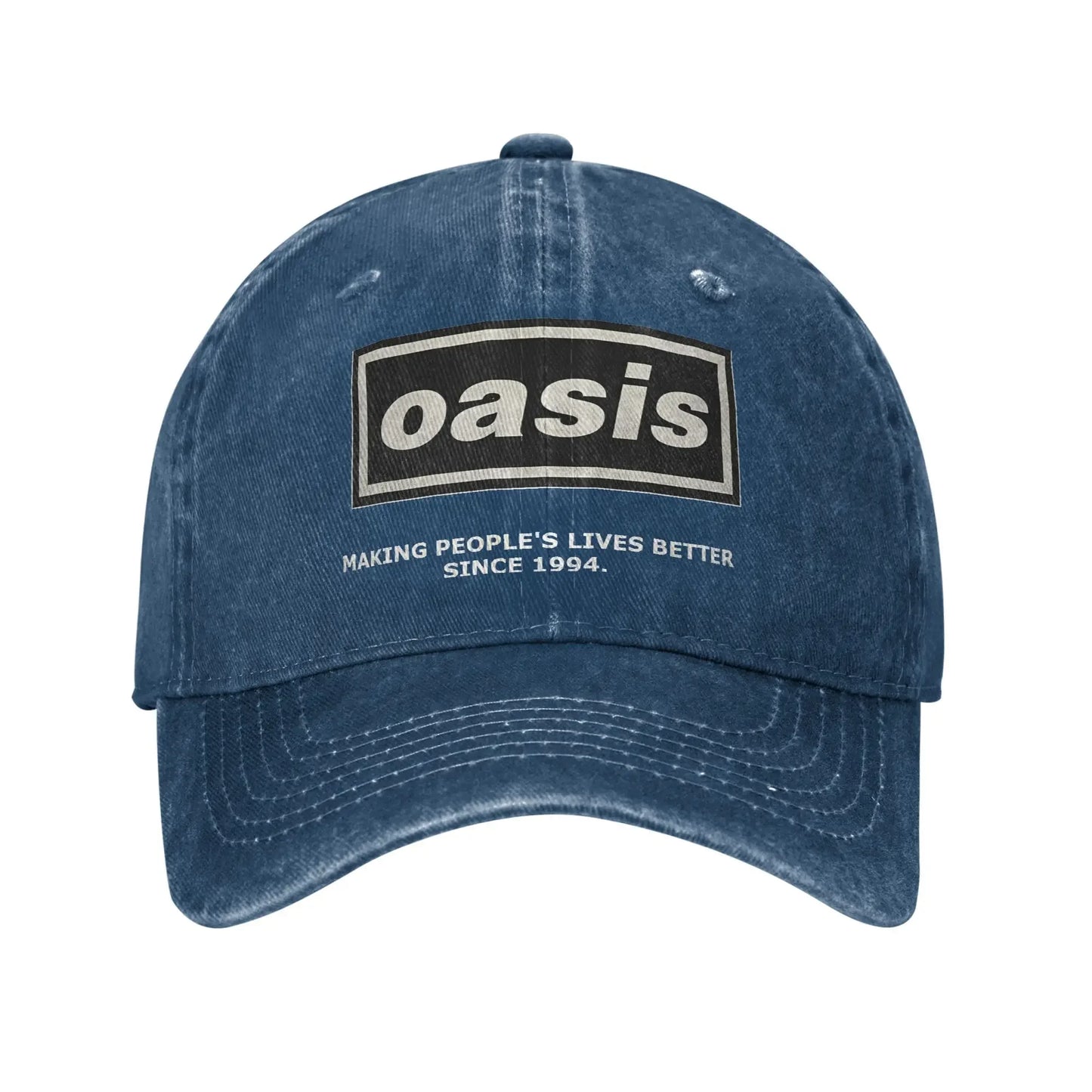 Oasi Band Logo Casual Baseball Cap