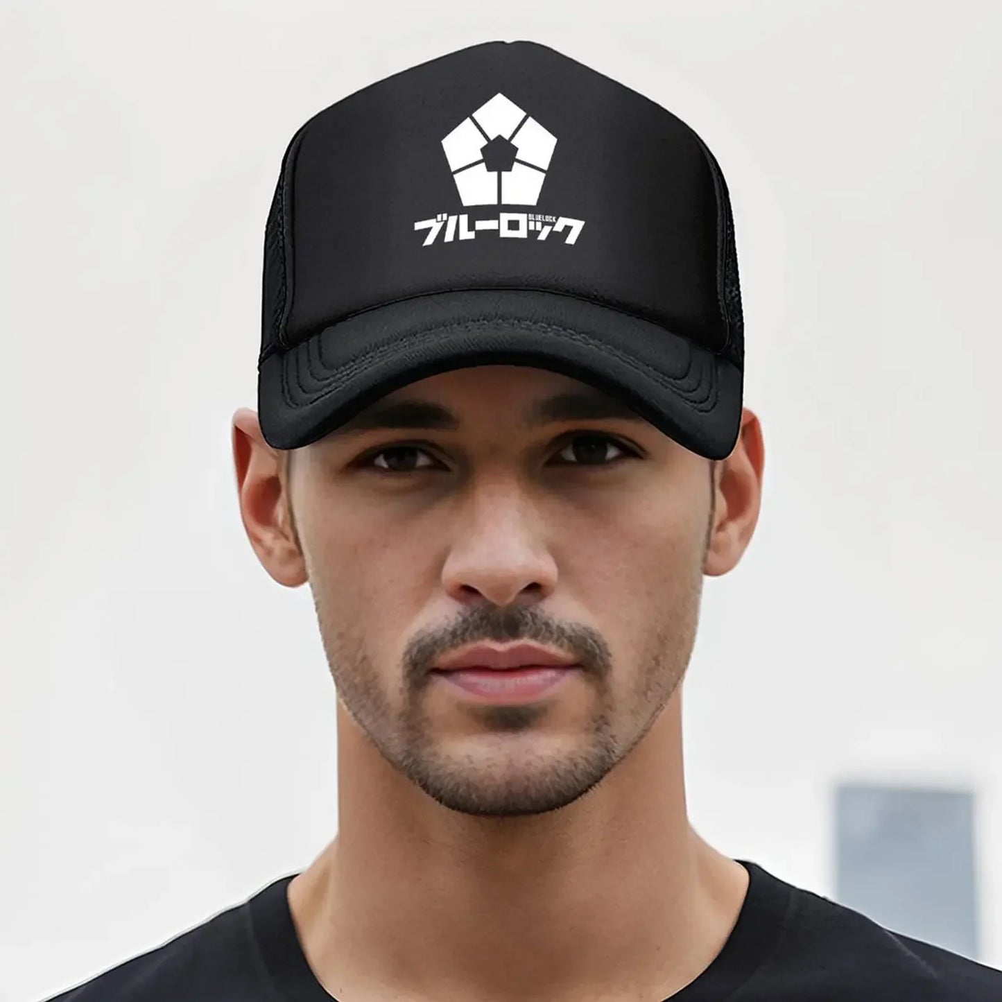 Blue Lock Anime White Logo Baseball Cap