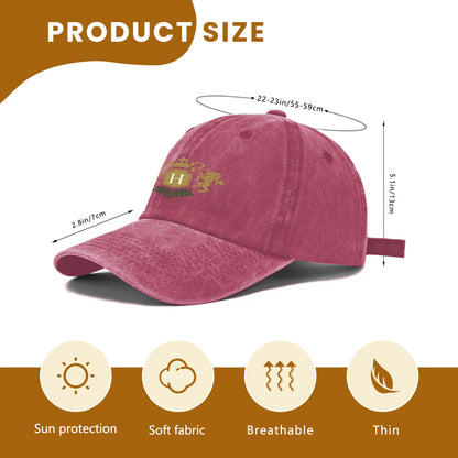 Unisex Vintage Washed Cotton Baseball Cap