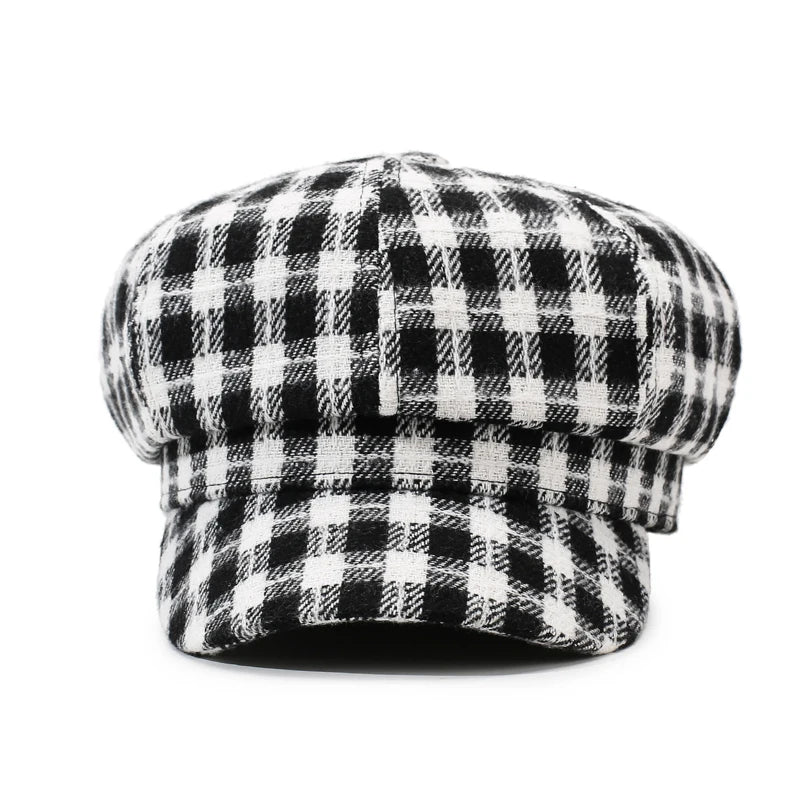 British Retro Women's Octagonal Hat