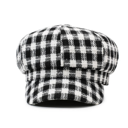 British Retro Women's Octagonal Hat