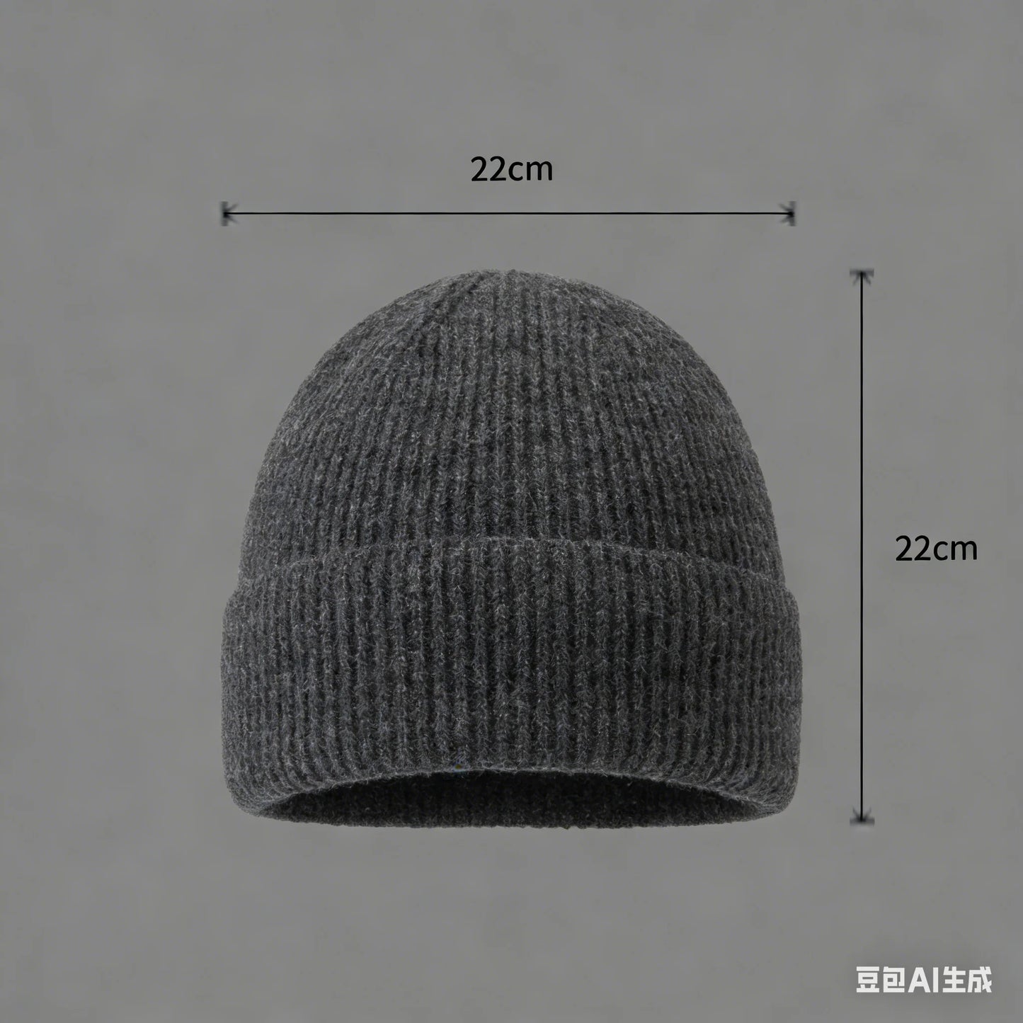 Autumn  Winter Short Warm Melon Hat Men