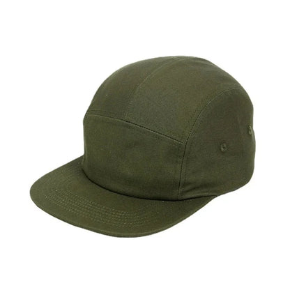 Cotton 5 Panel Camouflage Baseball Cap Snapback Caps For Men Women