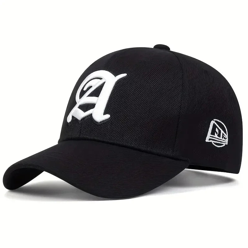Fashion Letter A Embroidery Baseball Caps Spring and Autumn
