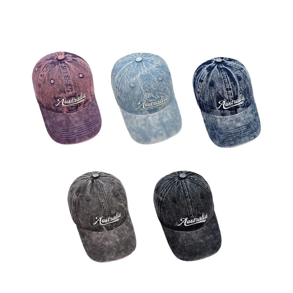 Korean Style Denim Baseball Cap Adjustable