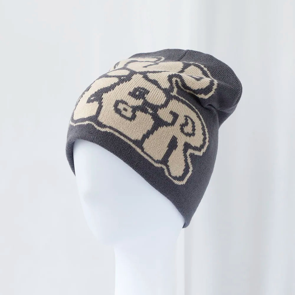 Knitting Beanies Hat Men Women