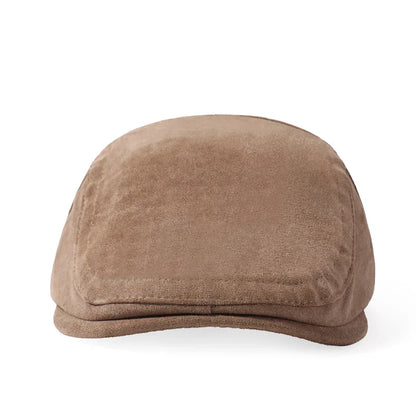 Deerskin Fleece Cap Ins Light Board Beret Trendy
