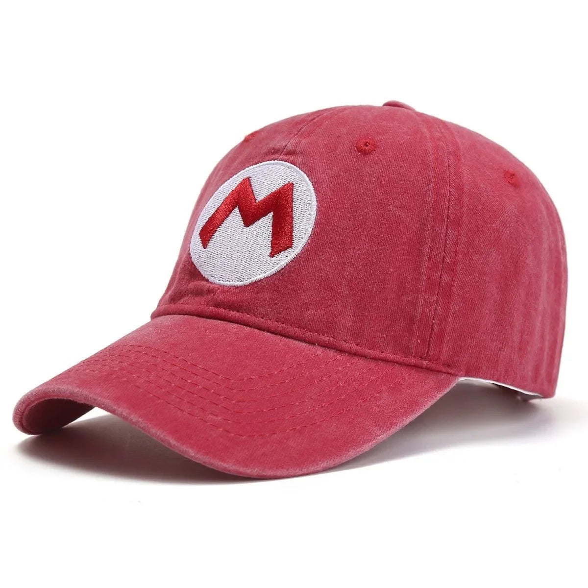 New Unisex Washed Cotton Cap Letter Embroidery Baseball Cap Men Women