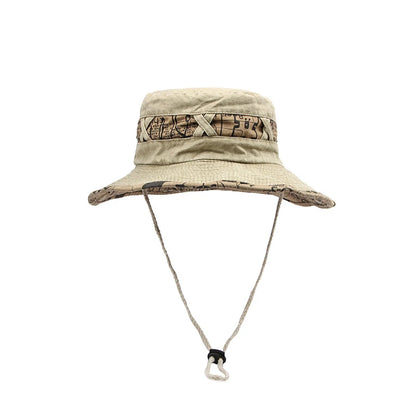 Outdoor Fisherman Hats Men Women Summer Wide Brim Bucket Hat