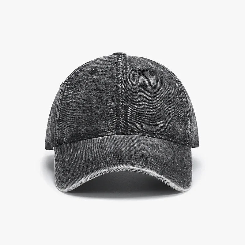 Washed Baseball Cap, Dad Cap, Unisex Outdoor Cap