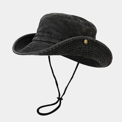 Summer Bucket Hat Outdoor Safari Boonie Cap