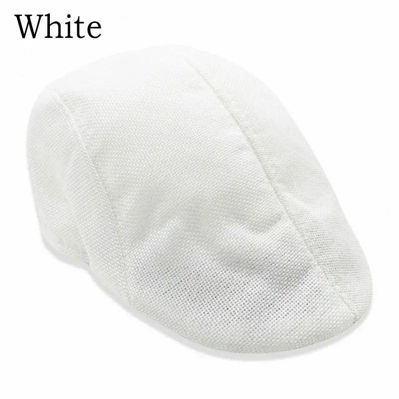 New Autumn Beret Caps Men Women Adjustable Newsboy Hats