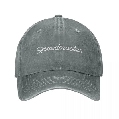 Speedmaster White Cap Cowboy Hat Man For The Sun Baseball Cap