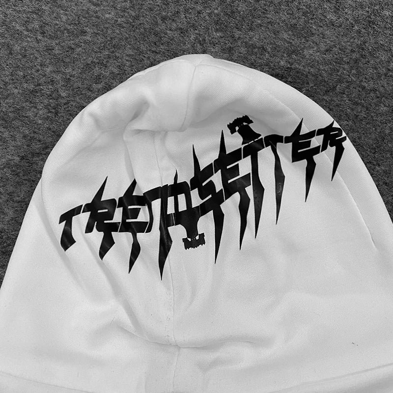 Monochrome Letter Printed Hat Trendy Brand Hip Hop Retro