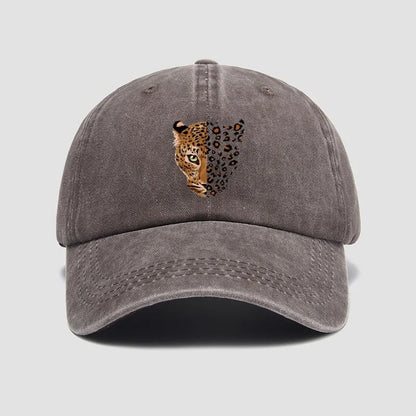 Fashionable Leopard Print Baseball Cap
