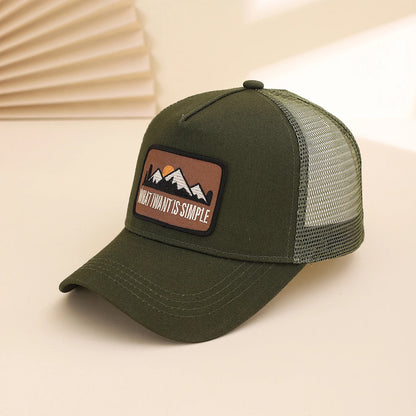 Fashionable Summer Hollow Out Mesh Baseball Cap