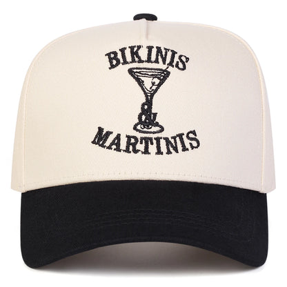 Unisex Bikinis Martinis Embroidery Baseball Caps Spring Autumn