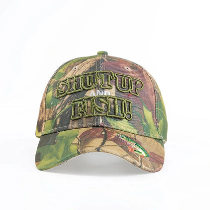 Trendy Embroidery Camouflage Baseball Caps