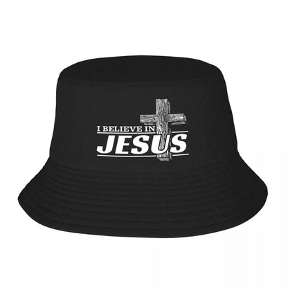 Custom I Believe In  Christ Bucket Hat Men Women