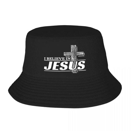 Custom I Believe In  Christ Bucket Hat Men Women