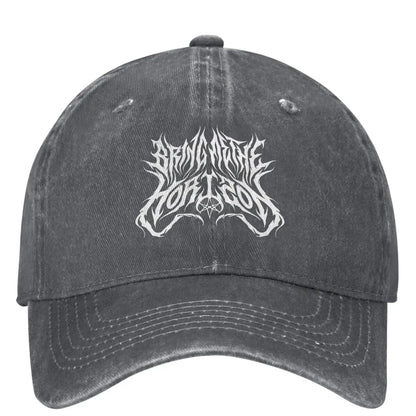 Bring Me The Horizons Brutal Logo Baseball Cap Rock Music Tennis Skate Trucker Hat