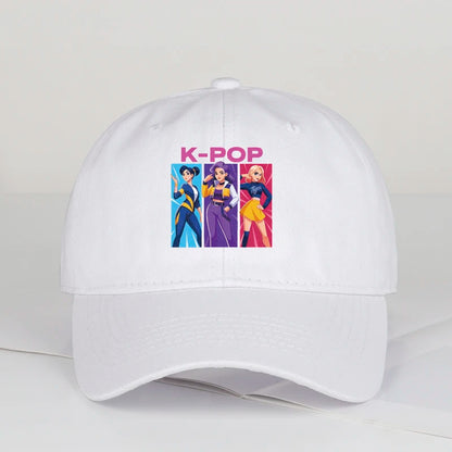 K-POP Girl Group Cartoon Baseball Cap Men Women