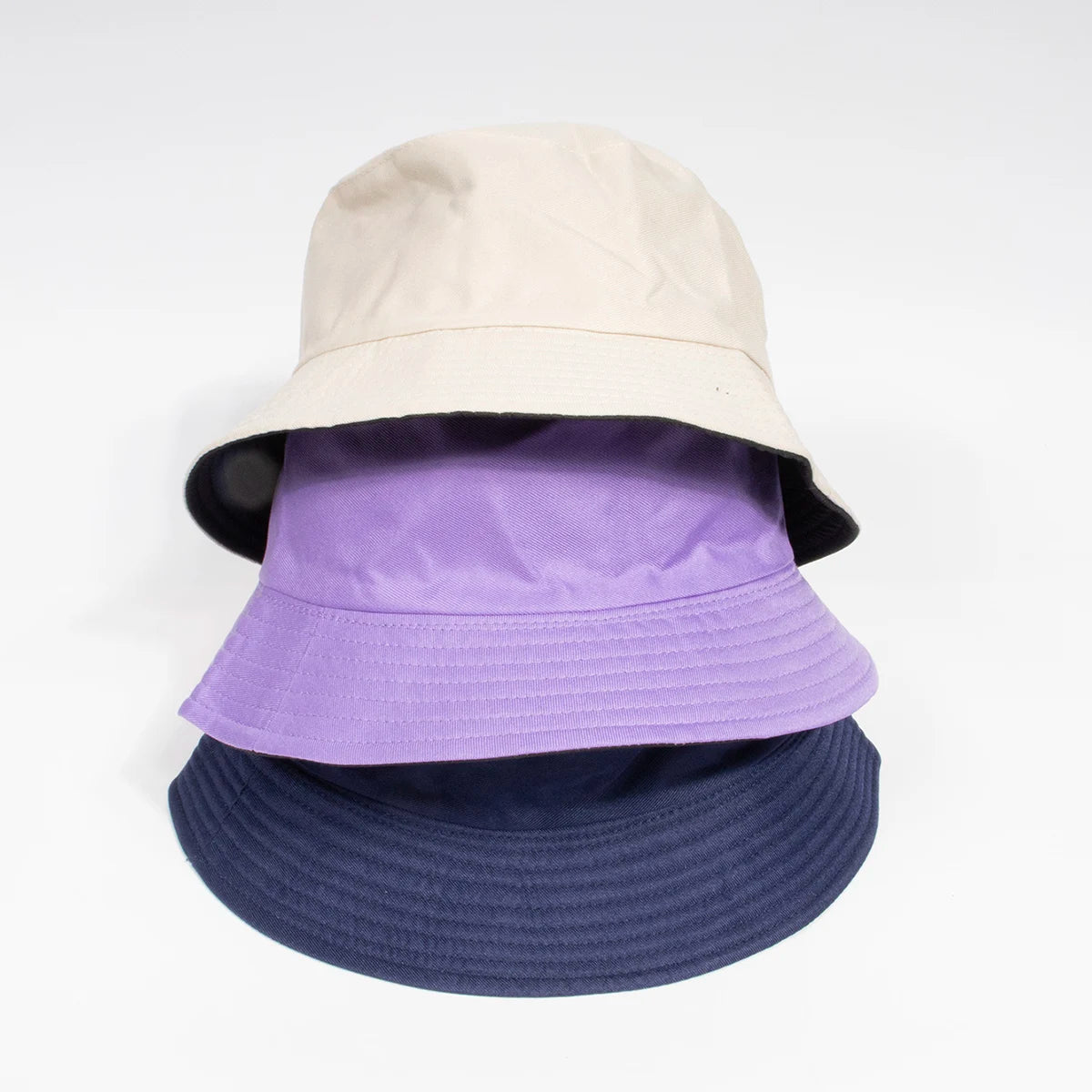 Unisex Solid Color Fisherman Hat Fashionable Spring Summer