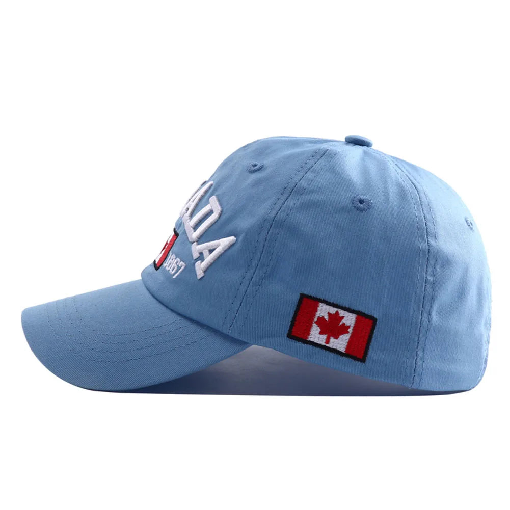 Canada Flag Embroidery Baseball Cap